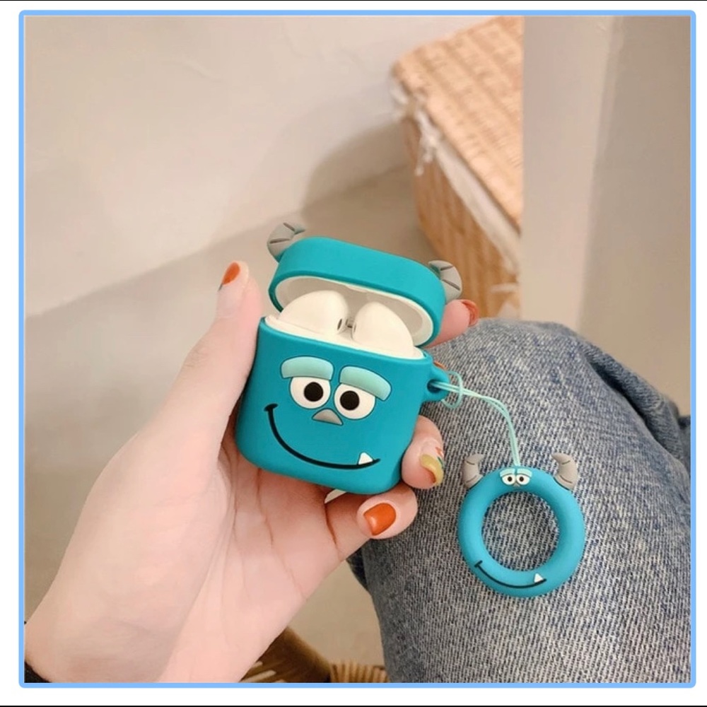 Apple Airpods 1 or 2 case cover Sully Monsters Inc